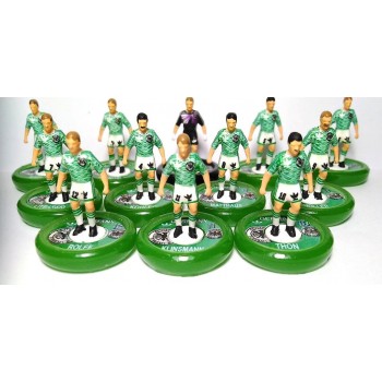 Subbuteo Andrew Table Soccer Germany away kit Euro 1988 on WSB Professional bases